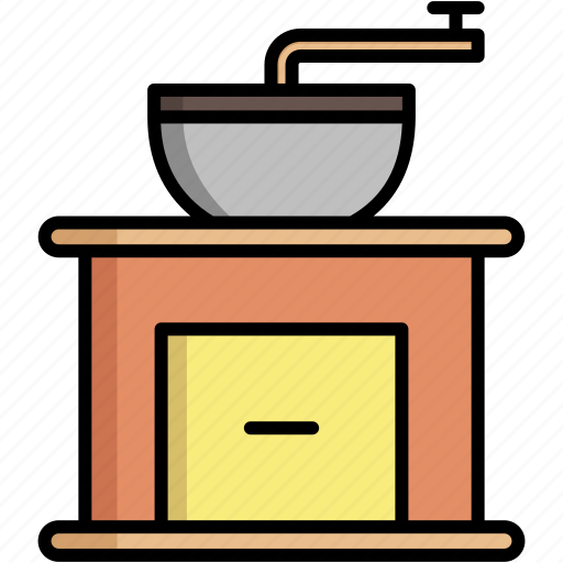 Coffee grinder, kitchenware, coffee, beverage icon - Download on Iconfinder