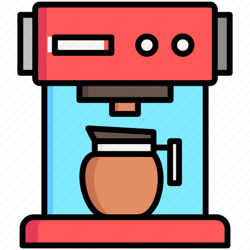 Coffee maker, coffee machine, coffee, machine icon - Download on Iconfinder