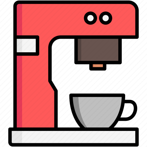 Coffee machine, coffee maker, coffee, drink icon - Download on Iconfinder