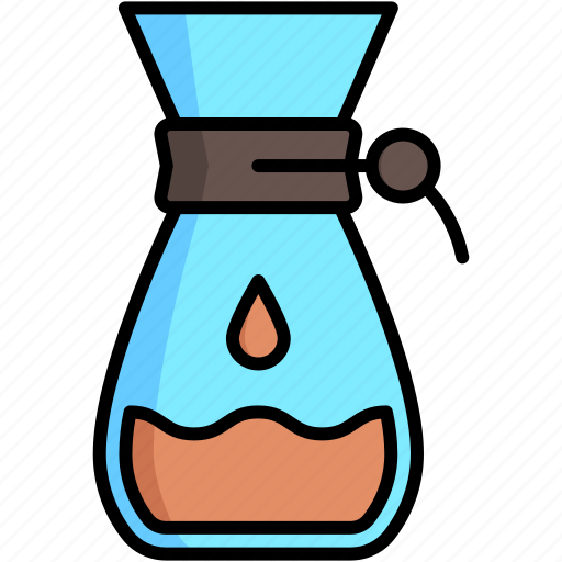 Chemex, filter, coffee, drink icon - Download on Iconfinder