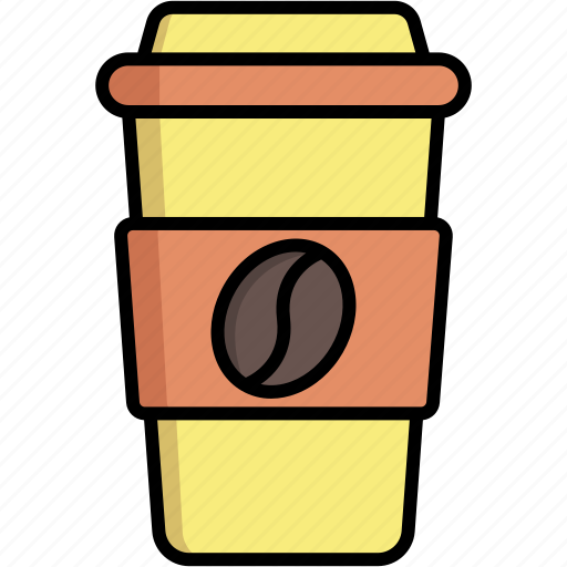 Coffee, cup, takeaway, cafe icon - Download on Iconfinder