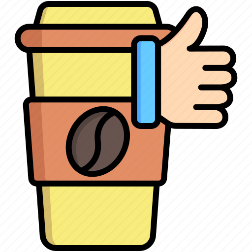 Like, coffee, thumb, tea icon - Download on Iconfinder