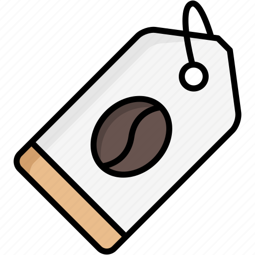 Price tag, coffee, drink, price icon - Download on Iconfinder