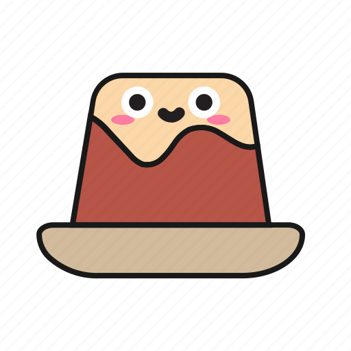 Pudding, dessert, sweet, fla icon - Download on Iconfinder