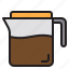 pitcher, coffee, shop, cafe, drink 