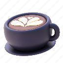 latte, coffee, drink, shop 