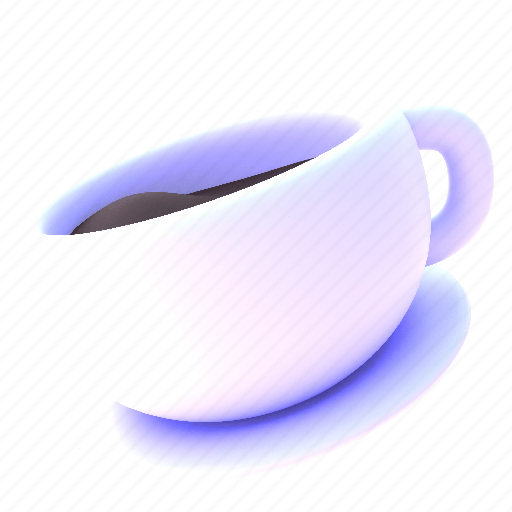 Glass, coffee, 2, drink, shop 3D illustration - Download on Iconfinder