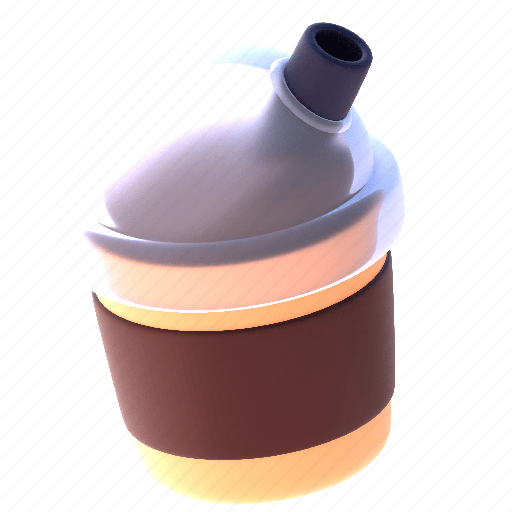 Ice, coffee, cup, drink, shop 3D illustration - Download on Iconfinder