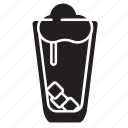 .svg, beverage, coffee, glass, iced