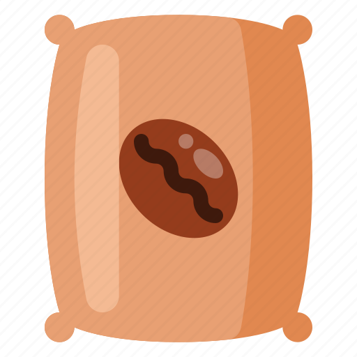 Bag, bean, beverage, cafe, coffee, coffee shop, food icon - Download on Iconfinder