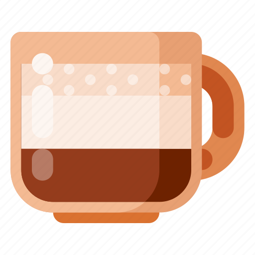Beverage, cafe, coffee, coffee shop, food, latte icon - Download on Iconfinder