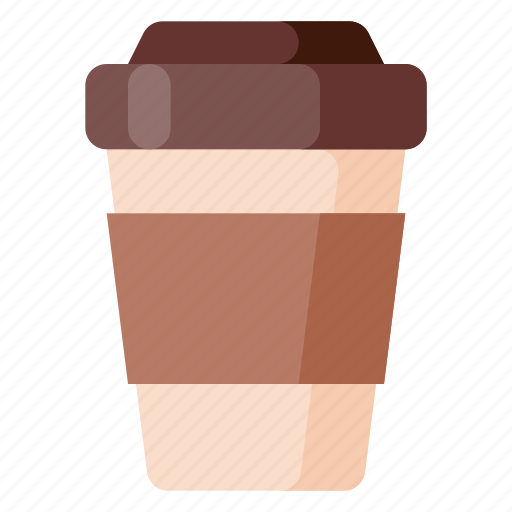 Beverage, cafe, coffee, coffee shop, food, glass, paper icon - Download on Iconfinder