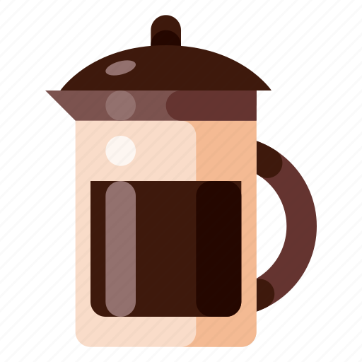 Beverage, cafe, coffee, coffee shop, food, pot icon - Download on Iconfinder