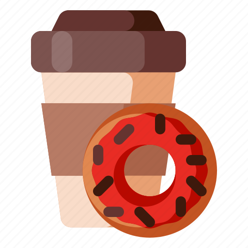 Beverage, cafe, coffee, coffee shop, donuts, food icon - Download on Iconfinder