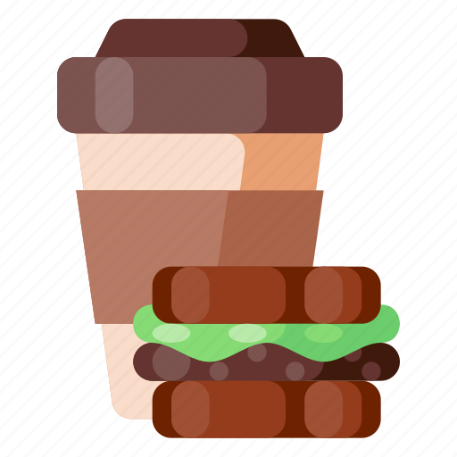 Beverage, cafe, coffee, coffee shop, food, sandwich icon - Download on Iconfinder