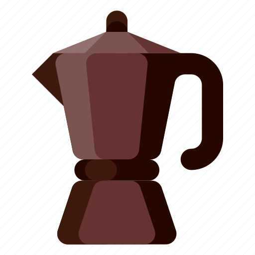 Beverage, cafe, coffee shop, food, moka, pot icon - Download on Iconfinder