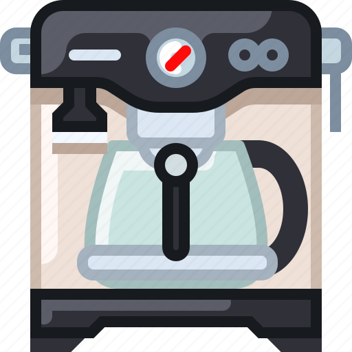 Cafe, coffee, coffeemaker, drink, percolator, shop icon - Download on Iconfinder