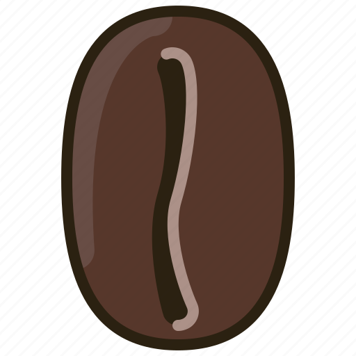 Bean, caffeine, coffee, drink, grain, shop icon - Download on Iconfinder