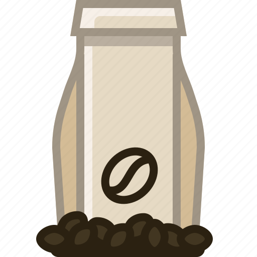 Sachet, packaging, bag, coffee, shop icon - Download on Iconfinder