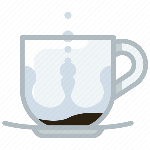 Brewing, coffee, cup, drink, glass, water icon - Download on Iconfinder