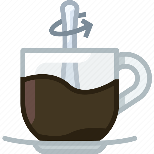Caffeine, coffee, cup, drink, glass, mixing icon - Download on Iconfinder