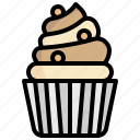 cupcake, food, and, restaurant, baked, dessert, bakery