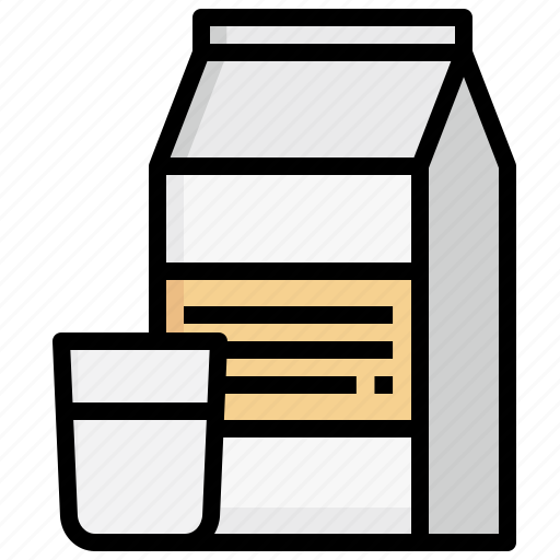 Milk, breakfast, drink, food, healthy icon - Download on Iconfinder