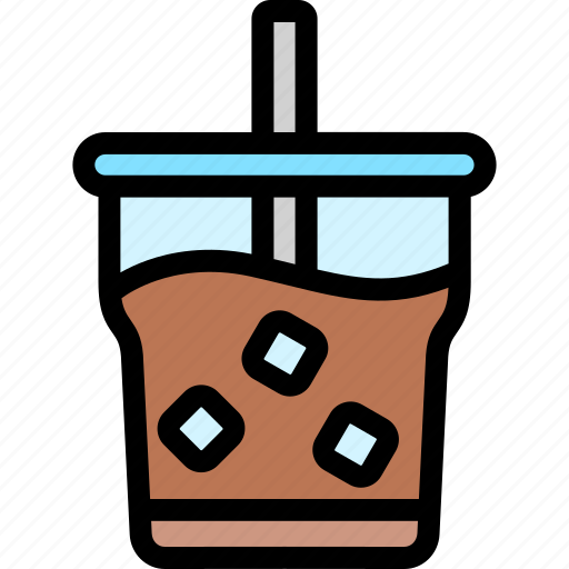 Coffee, drink, iced, shop icon - Download on Iconfinder