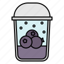 blueberry, soda, cold, drink, cafe, menu