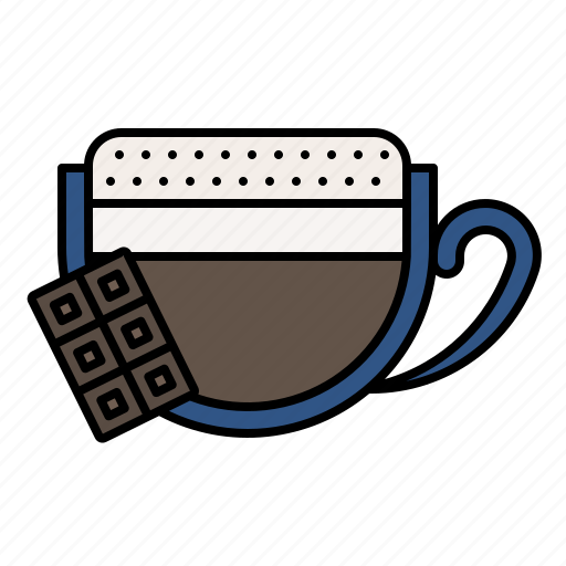 Chocolate, hot, cocoa, barista, cafe, menu icon - Download on Iconfinder
