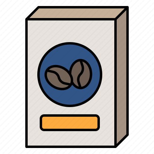 Coffee, box, package, ground icon - Download on Iconfinder