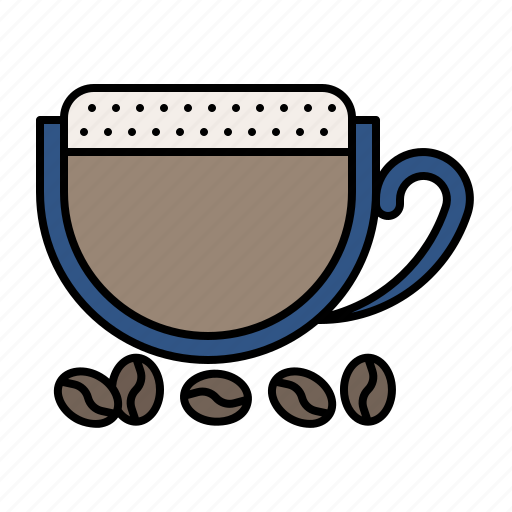 Macchiato, hot, coffee, barista, cafe, menu icon - Download on Iconfinder