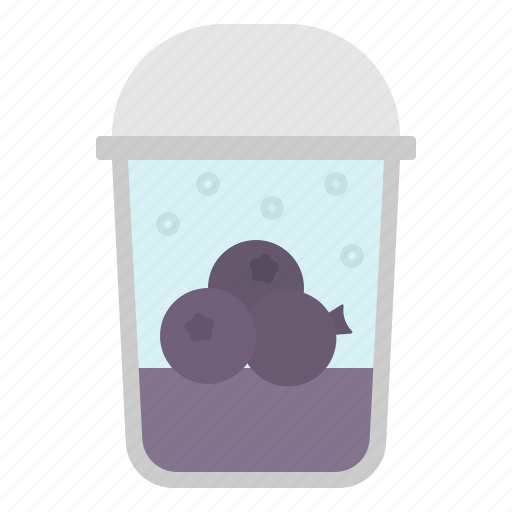 Blueberry, soda, cold, drink, cafe, menu icon - Download on Iconfinder
