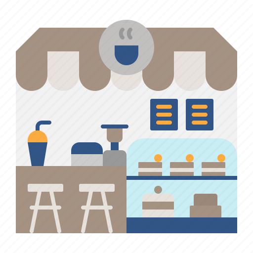 Cafe, coffee, shop, cafeteria, cake, sweet icon - Download on Iconfinder