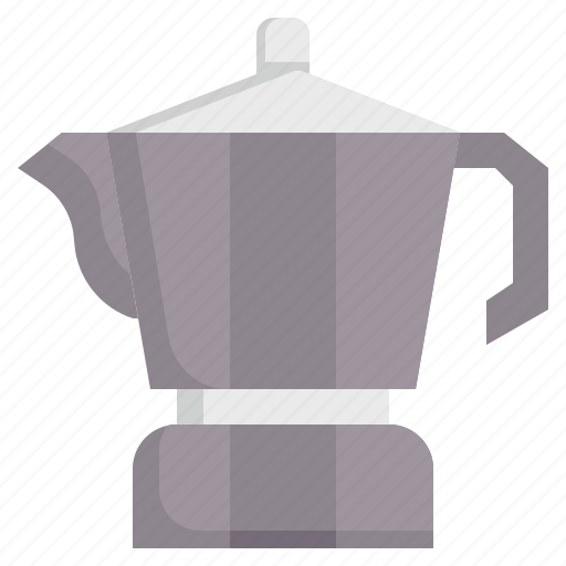 Moka, pot, coffee, maker, espresso icon - Download on Iconfinder