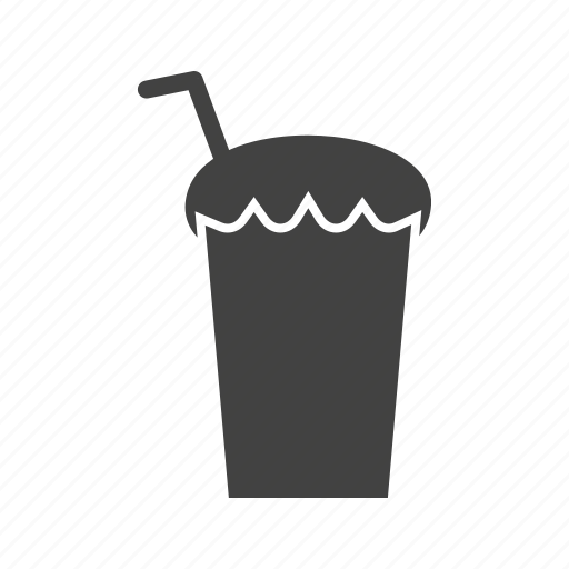 Chocolate, cold, drink, glass, milk, milkshake, shake icon - Download on Iconfinder