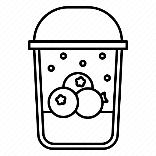 Blueberry, soda, cold, drink, cafe, menu icon - Download on Iconfinder