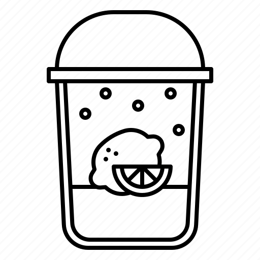 Lemon, soda, cold, drink, cafe, menu icon - Download on Iconfinder