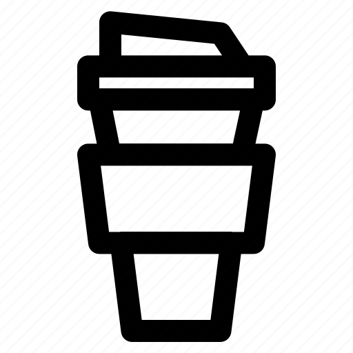 Coffee, coffee shop, cup, manual brew, paper icon - Download on Iconfinder