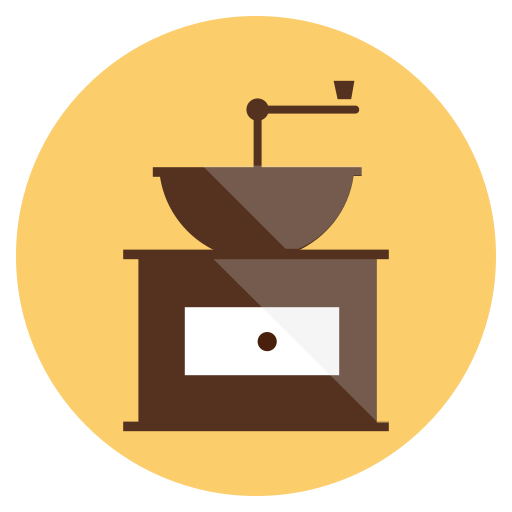 Bean, beverage, cafe, coffee, grinder, seed icon - Free download