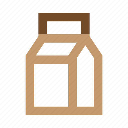 Beverage, coffee, milk, pack, tetra pack icon - Download on Iconfinder