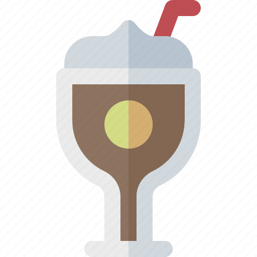 Cappuccino, ice, coffee, beverage, drink icon - Download on Iconfinder