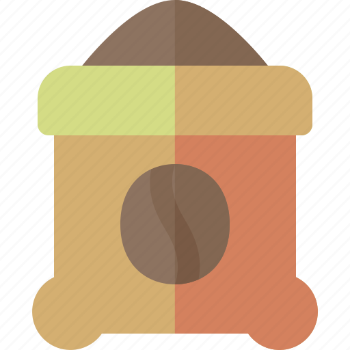 Coffeebean, bean, coffee, sack icon - Download on Iconfinder