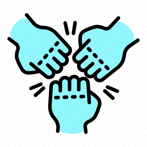 Business, fist, hand, person, teamwork icon - Download on Iconfinder