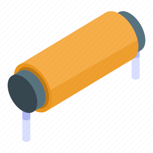 Cartoon, coil, flow, isometric, magnetic, spring, wire icon - Download on Iconfinder