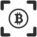 b, bitcoin, blockchain, money, round