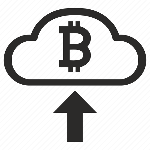 Bitcoin, cloud, income, money icon - Download on Iconfinder