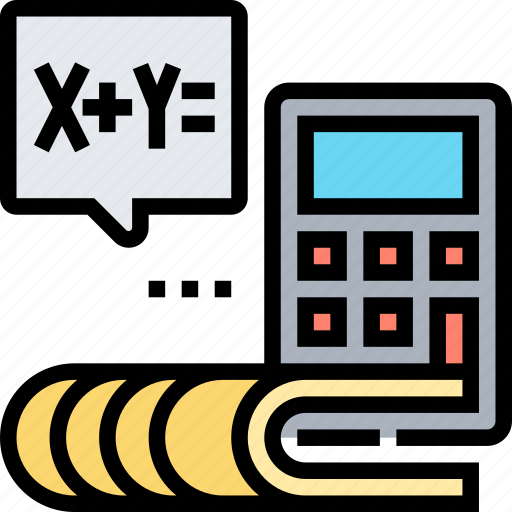 Mathematics, calculation, numbers, formula, solution icon - Download on Iconfinder