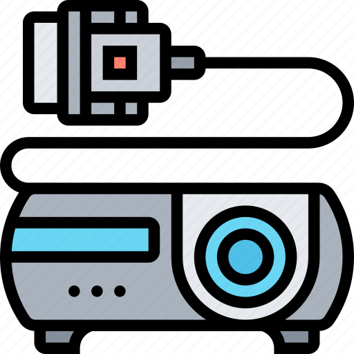Projector, device, presentation, screen, equipment icon - Download on Iconfinder