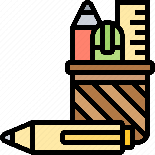 Stationery, writing, pencil, office, supplies icon - Download on Iconfinder
